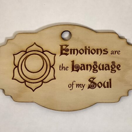 Chakra Affirmation Plaques - Sacral / Svadhisthana