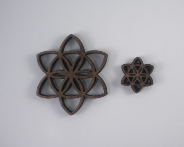 Seed of Life Blossom Pendants » Sacred Geometry Jewelry