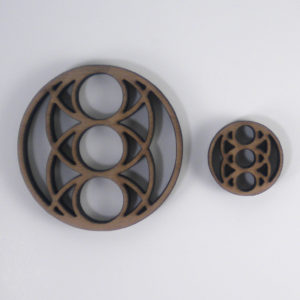 Sacred Geometry Jewelry » Pisces Eye Trinity Pendants