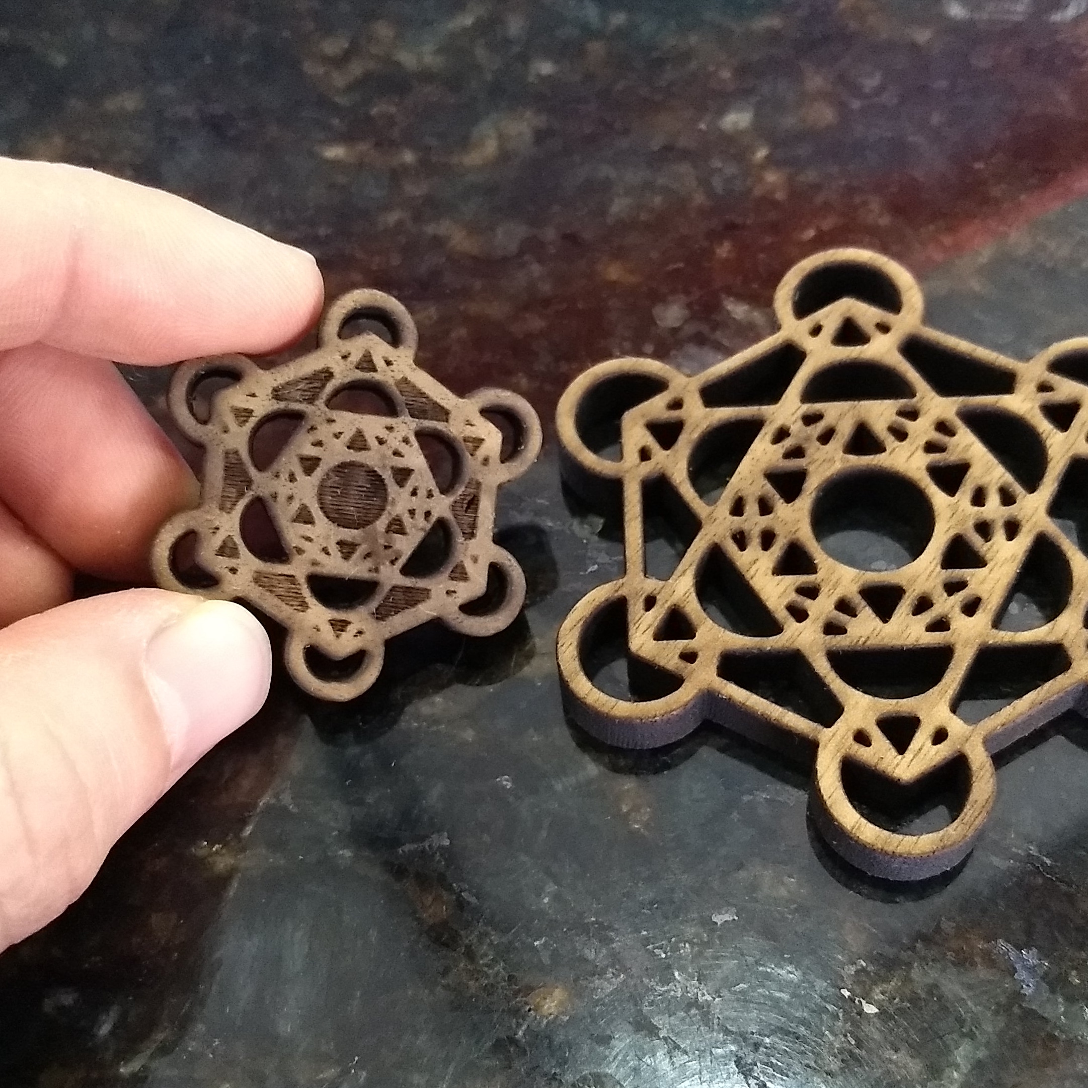 Sacred Geometry Pendants » Metatron's Cube