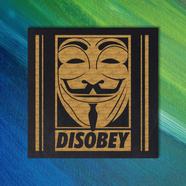 Guy Fawkes mask | Disobey