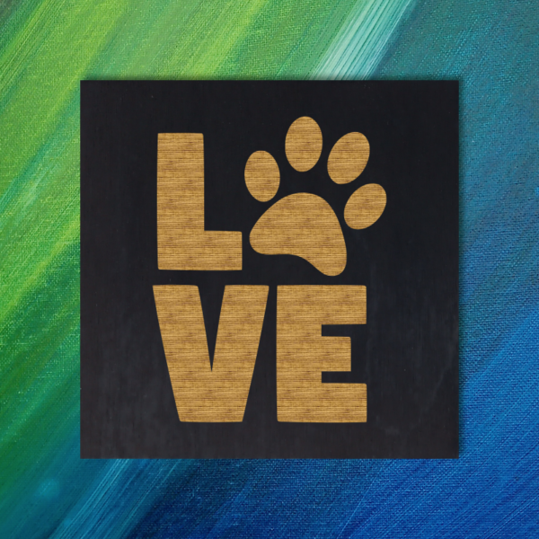 Paws for LOVE (dark)
