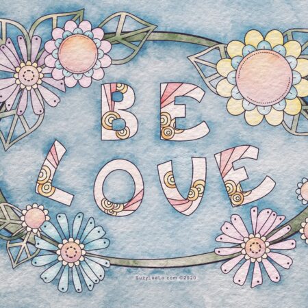 Be Love Coloring Page