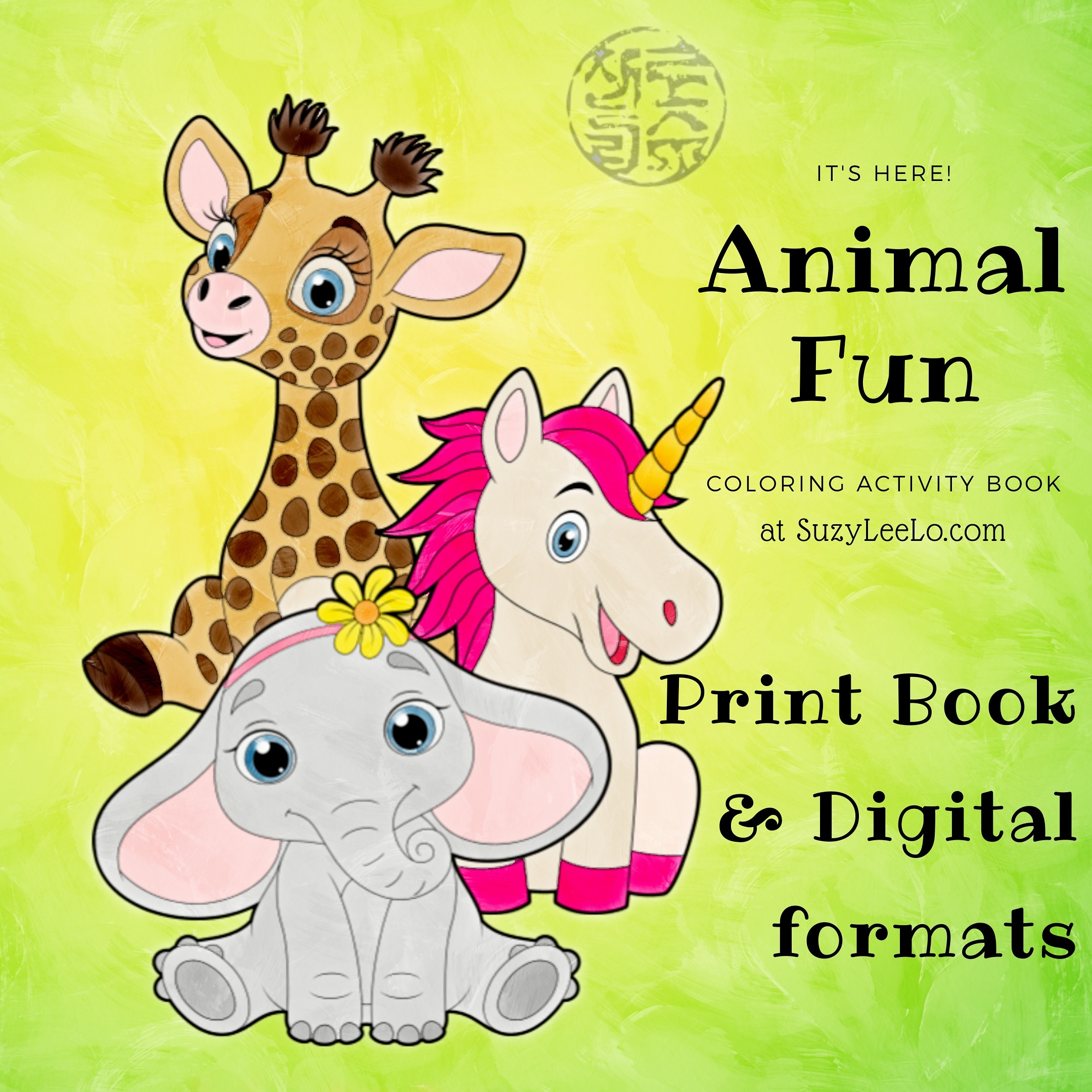 Animal Fun: coloring and activity book for kids