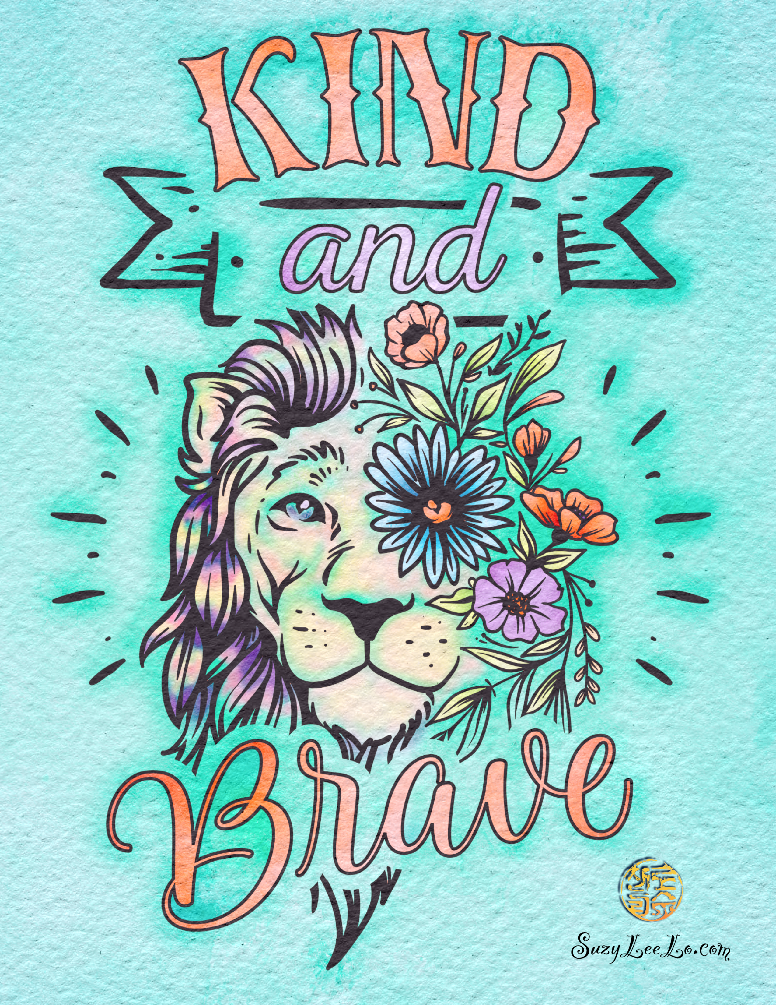 Kind and Brave Lion