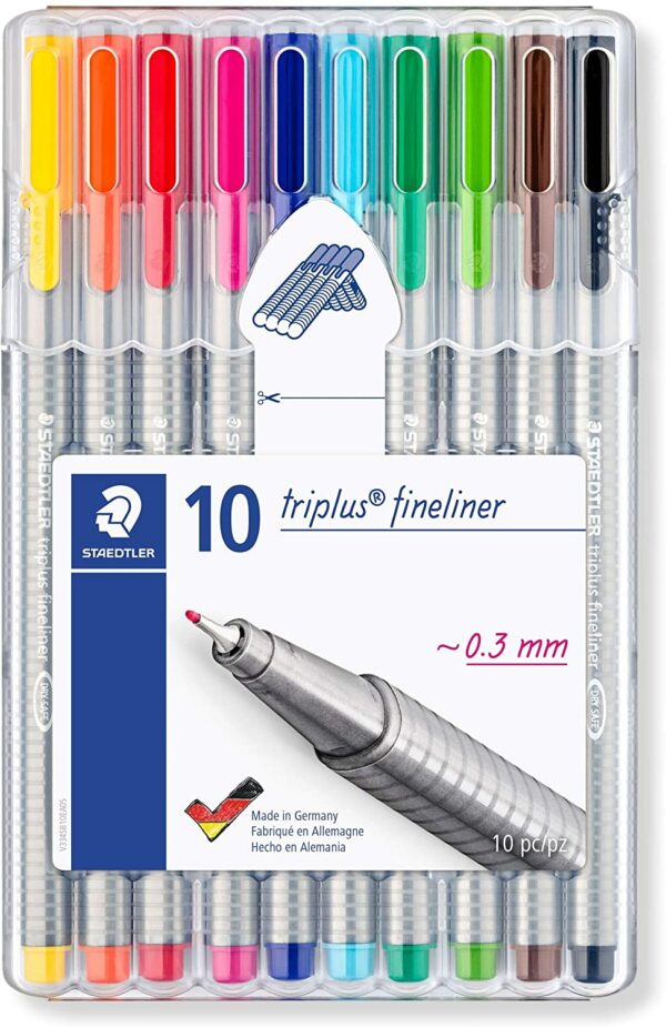 Staedtler Triplus Fineliner 10 pack