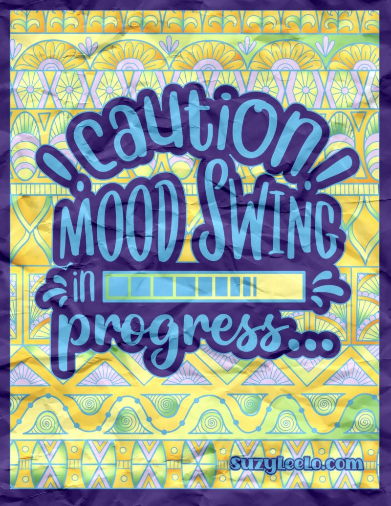 !Caution! Mood Swing in progress coloring page