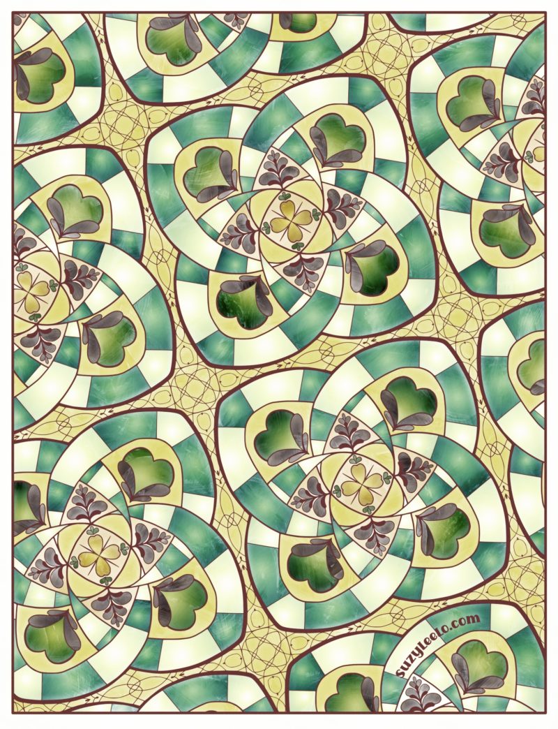 Mandala Pattern coloring page