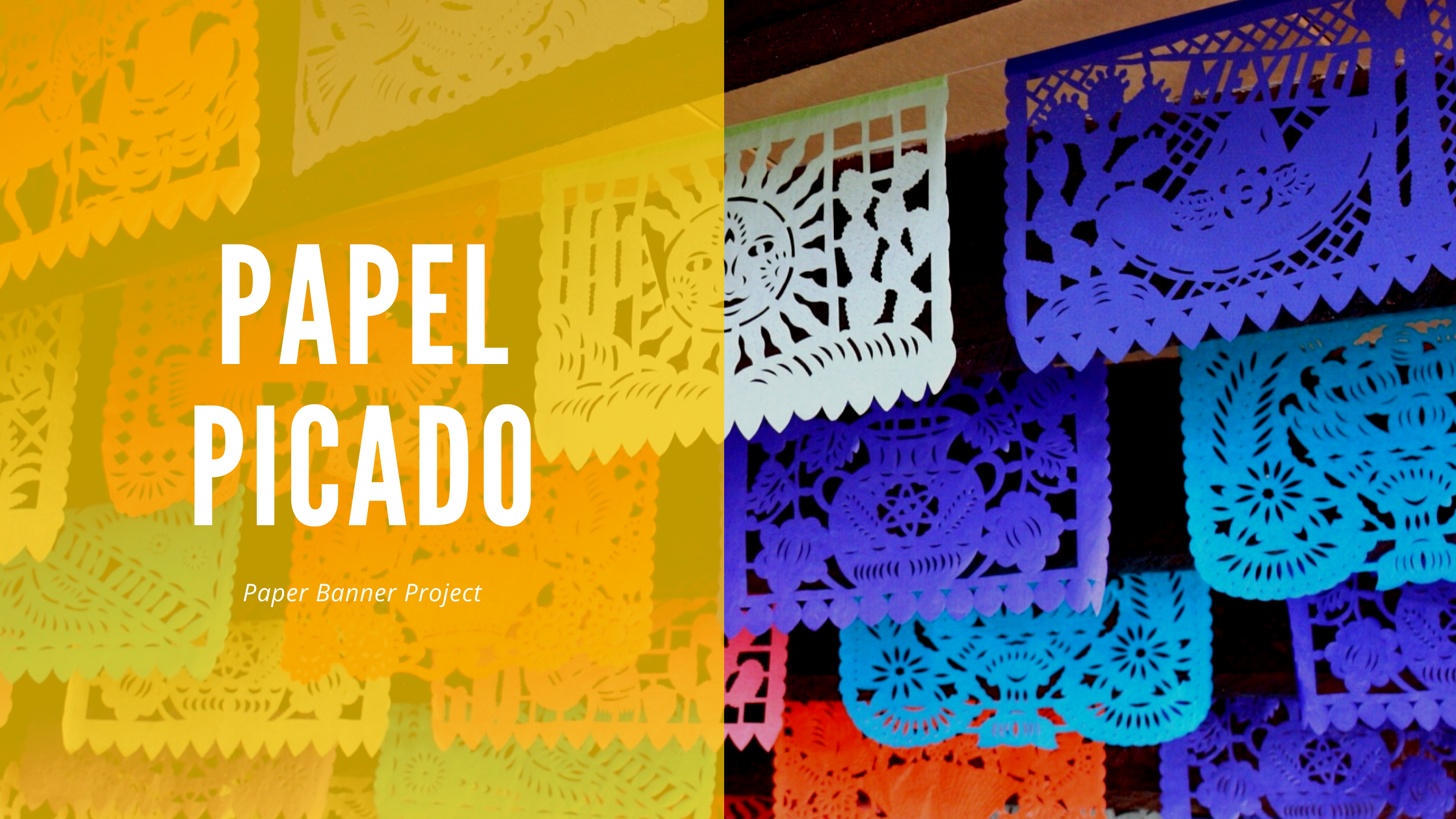 Make Your Own Colorful Papel Picado, Crafts…