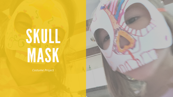 Skull Mask & Flower Template
