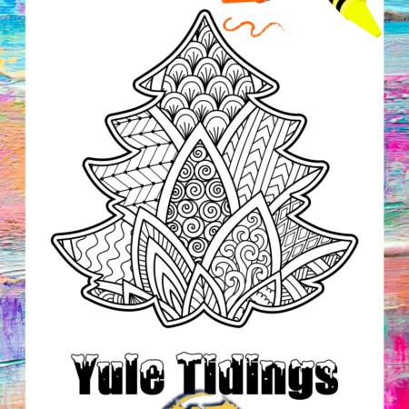 free printable coloring page for christmas