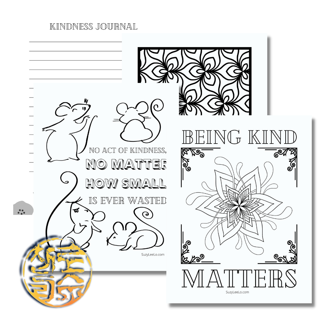 Kindness coloring book pages. Free download