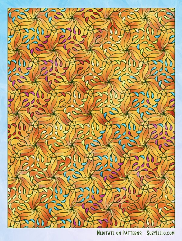 Intricate Trippy Organic Pattern - Image 3