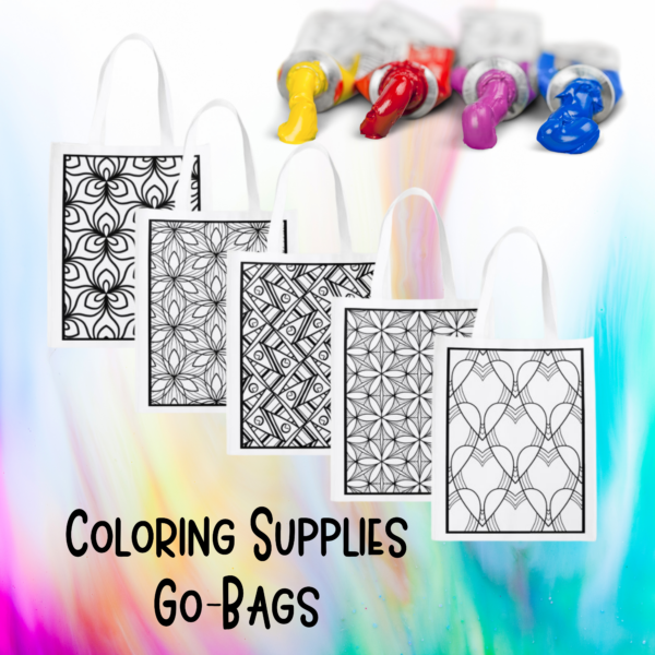 DIY Coloring Art Go-Bags