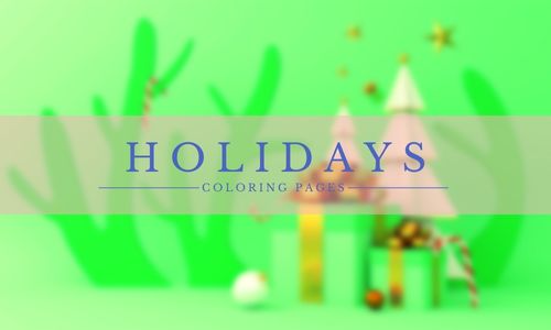 Holidays Coloring Pages