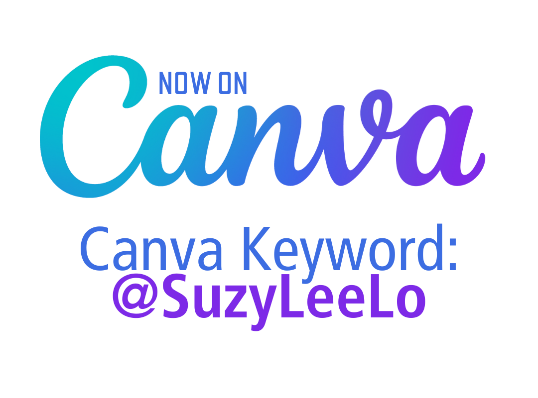 Canva Elements Keyword @SuzyLeeLo