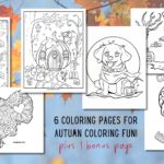 Printable Fall Coloring Pages Book