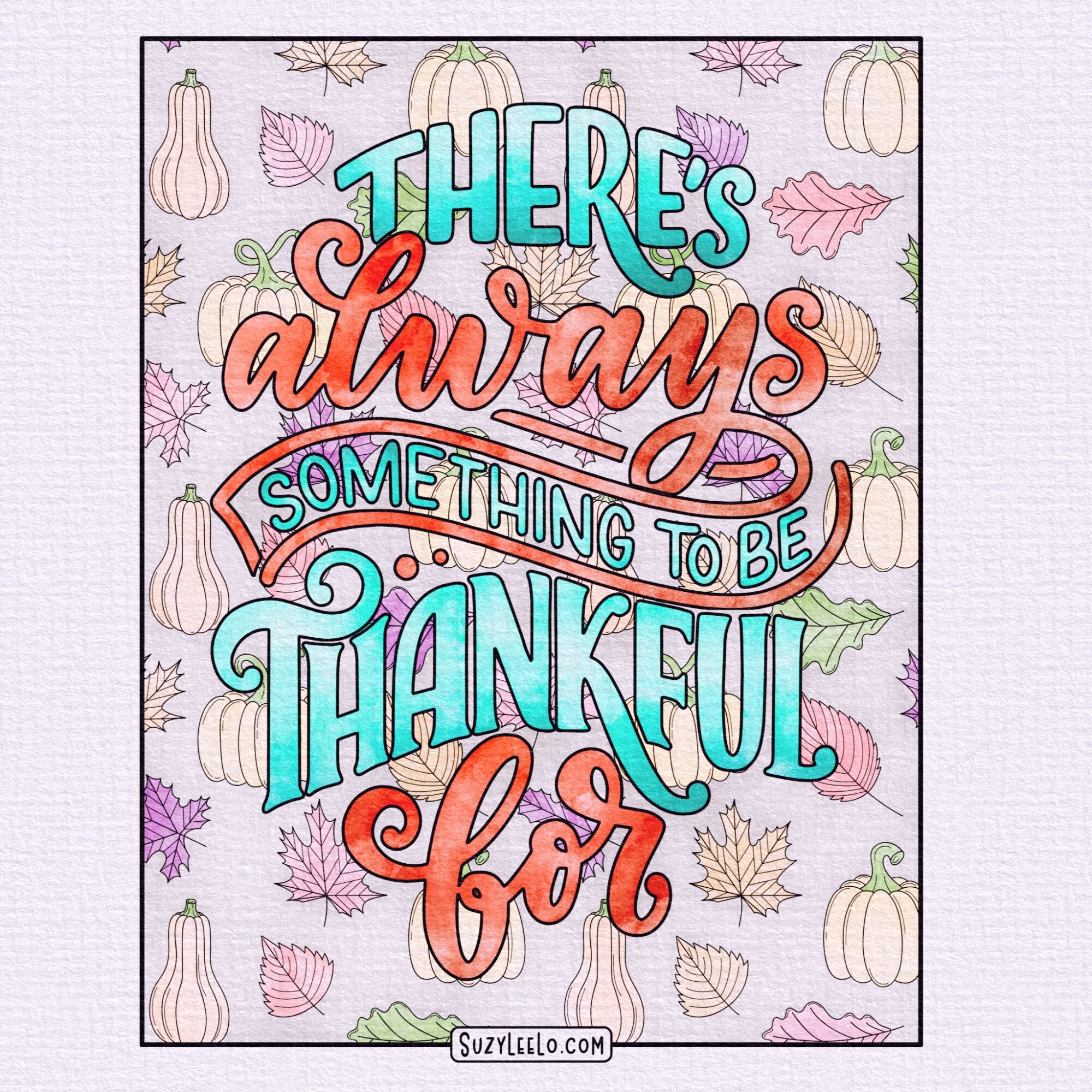 Printable Coloring Page for Thanksgiving