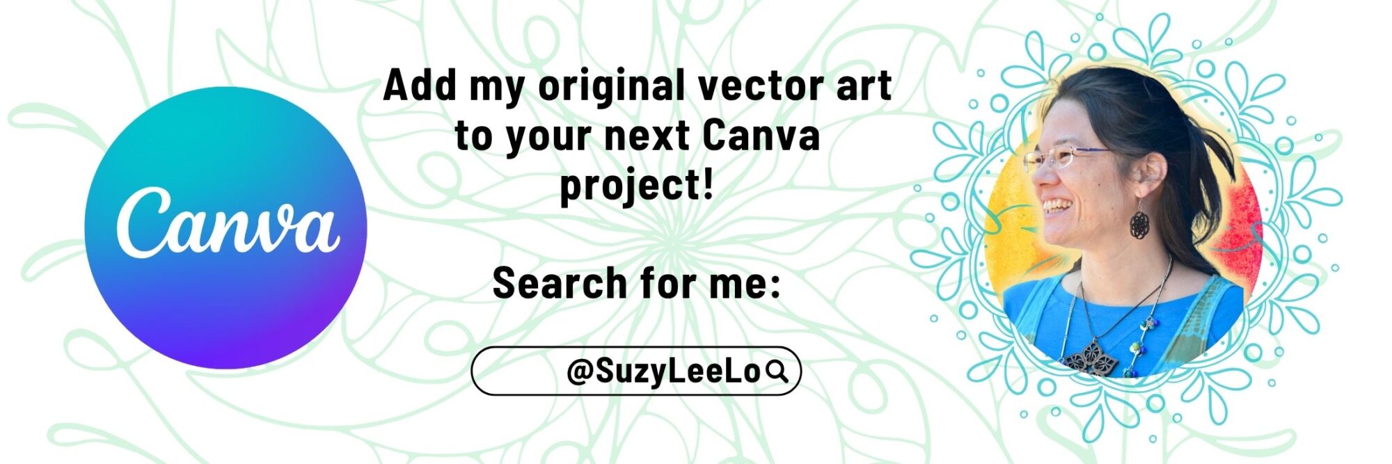 Suzy LeeLo Original Vector illustrations available on Canva!
